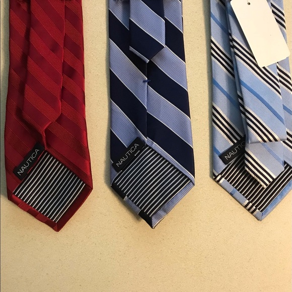 ✨HP✨Nautica Stripe Silk Ties Bundle - Picture 4 of 7
